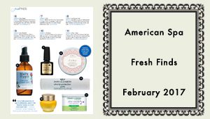 A picture of some products in the american beauty fresh finds.