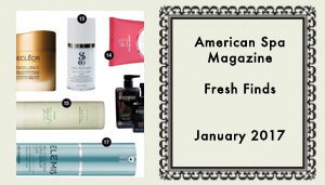 A picture of some products in the american beauty magazine.