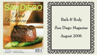 sdmagaug06 A picture of a steak on the cover of san diego magazine.