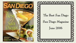 sdmagjune06 A picture of the san diego magazine cover.